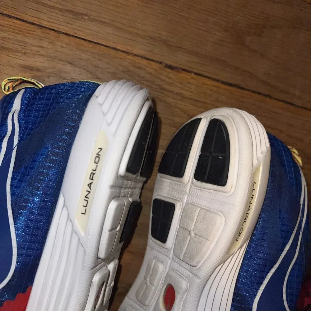 Nike Lunar Montreal Red/Blue Women Size 9.5/Men 8 MTRL+ run.train.lunarlon